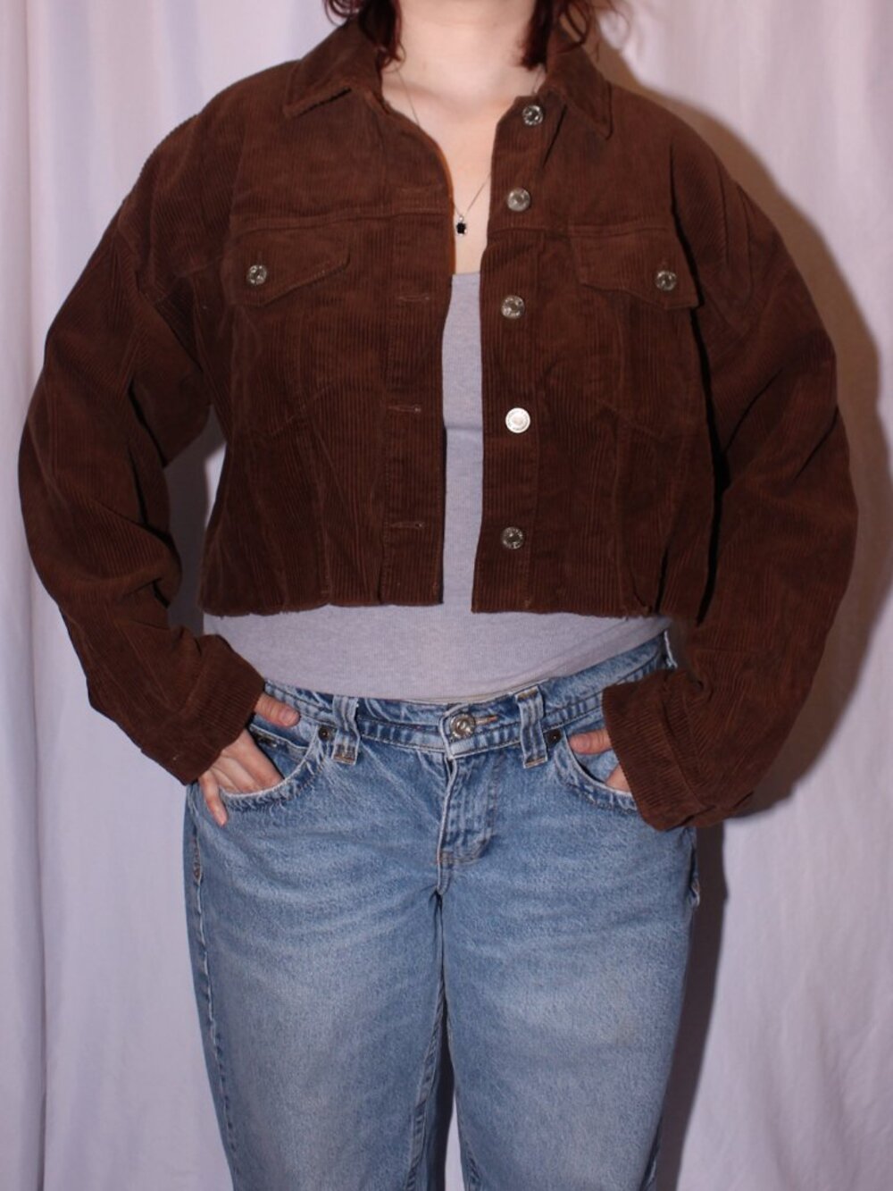 Forever 21 brown corduroy jacket